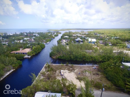 CANAL CORNER LOT - FILLED WITH SEAWALL