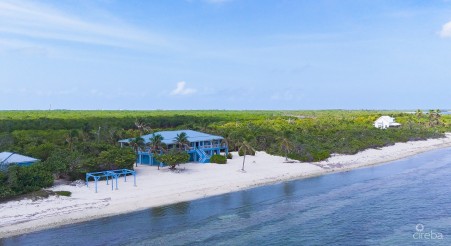 LITTLE CAYMAN BEACHFRONT HOME 'ROCK BOTTOM'