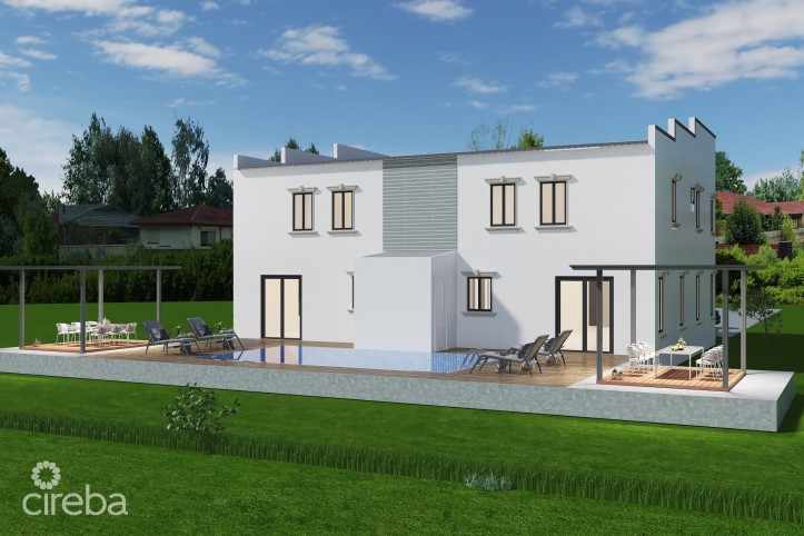 BEACH BAY LOT: FOUNDATION AND PLANS INCLUDED