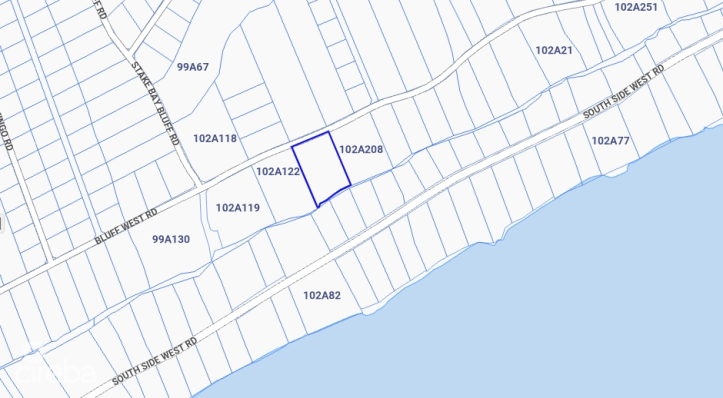 1.26 ACRES BRAC BLUFF LAND,  50-FT ELEVATED SEA VIEWS