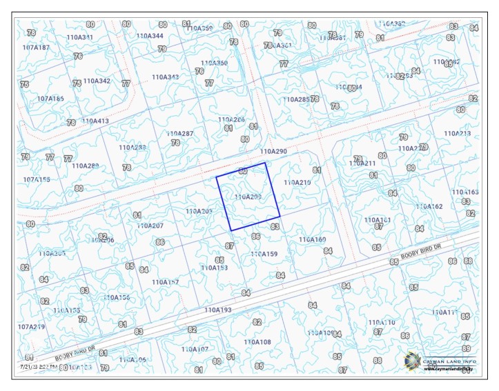 SELWORTHY GROVES LOT, CAYMAN BRAC BLUFF