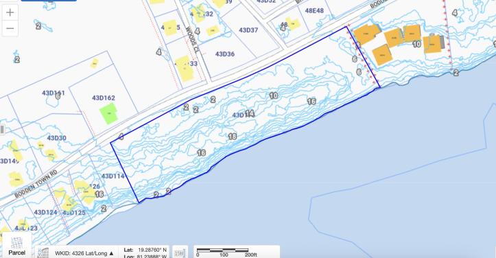 EXCEPTIONAL OCEANFRONT DEVELOPMENT OPPORTUNITY ---6.4 ACRES BODDEN TOWN RD