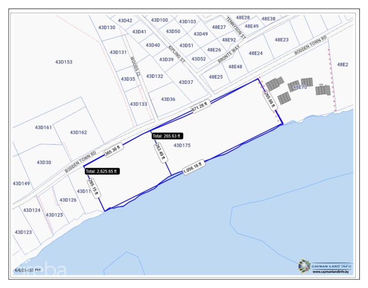 EXCEPTIONAL OCEANFRONT DEVELOPMENT OPPORTUNITY ---6.4 ACRES BODDEN TOWN RD