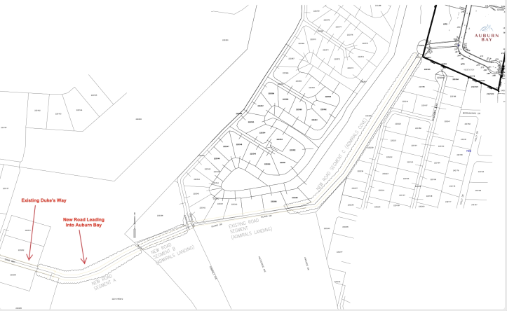 AUBURN BAY, LARGE CANAL FRONT LOT C9