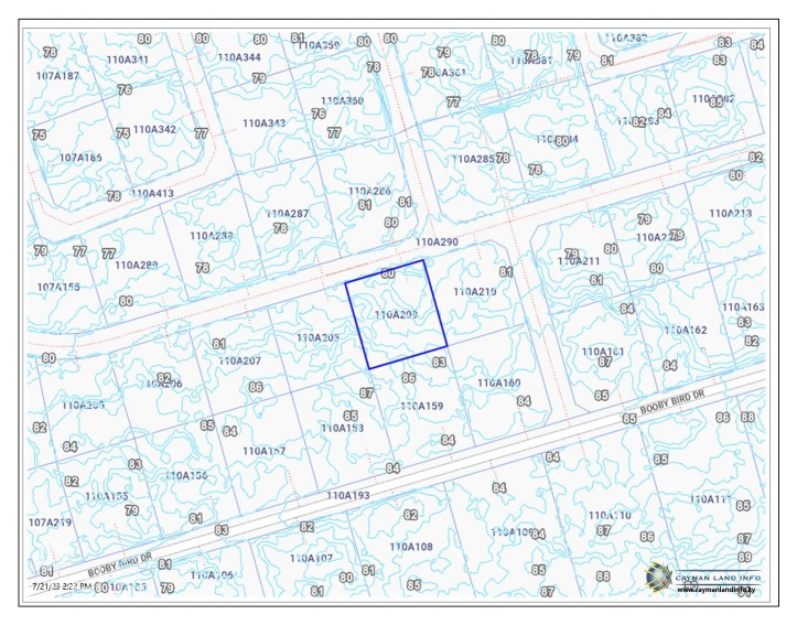 SELWORTHY GROVES LOT, CAYMAN BRAC BLUFF