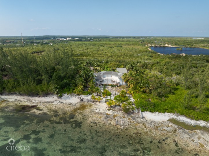 FRANK SOUND BEACH FRONT LAND- ZONED HOTEL TOURISM