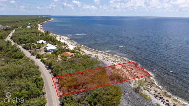 .78 ACRES OCEAN FRONT LAND - CAYMAN BRAC SOUTH SIDE - INCREDIBLE VALUE