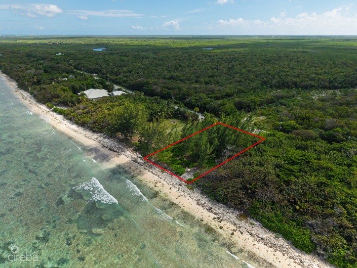 0.46 ACRES OF WHITE SANDY BEACH