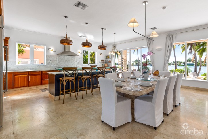 PIECES OF EIGHT - RARE 200 FT BEACHFRONT ESTATE, CAYMAN KAI / RUM POINT