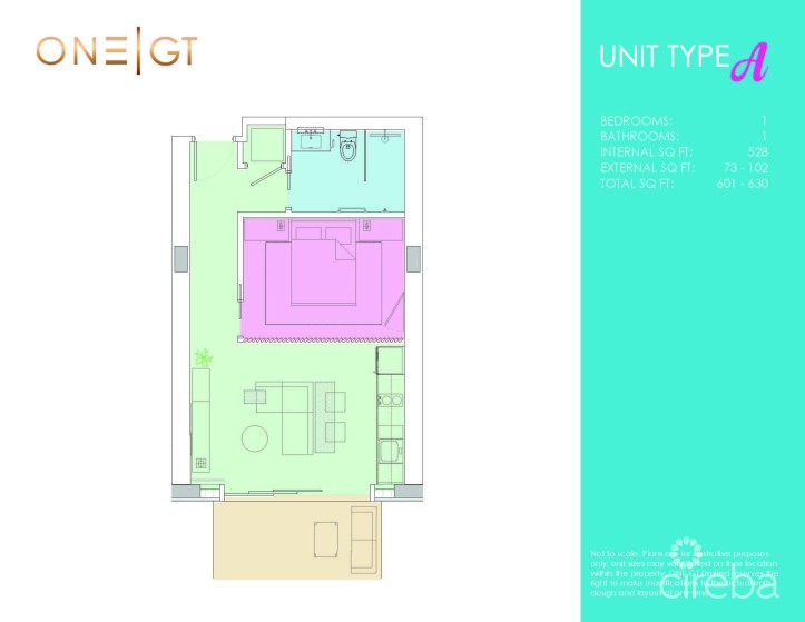 ONE|GT RESIDENCES - UNIT 710