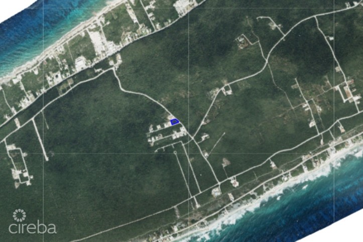 CORNER LOT ON THE BLUFF - CAYMAN BRAC - .36 ACRES