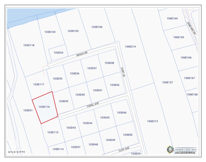 CAYMAN BRAC RESIDENTIAL LOT IN THE BIGHT