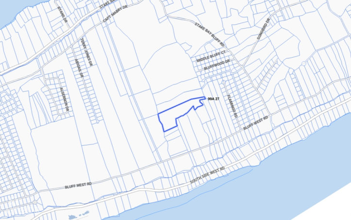 CAYMAN BRAC CENTRAL BLUFF LAND - 7.5 ACRES INVESTMENT PROPERTY