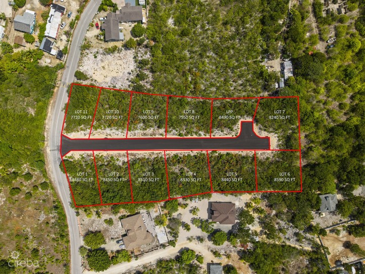 MEDIUM DENSITY - LAND LOT #1 - MAHOGANY HEIGHTS