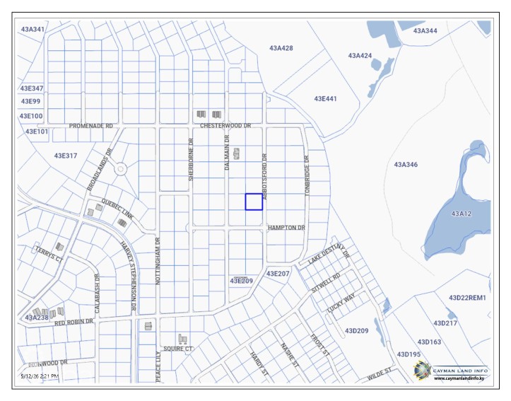 GENEROUS .36 ACRE IN BODDEN TOWN