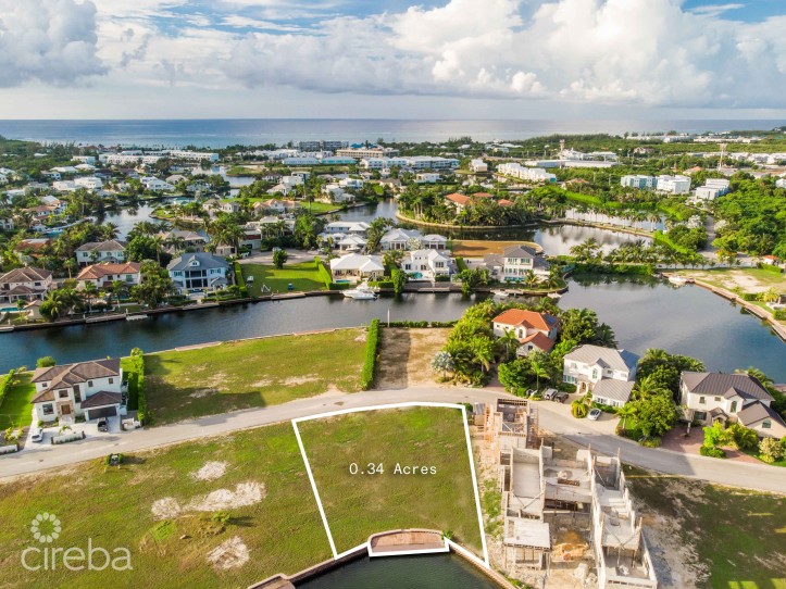 HARBOUR REACH 0.34 ACRES, CANAL FRONT LAND